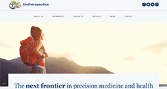 Desktop Screenshot of biotherapeuticsinc.com